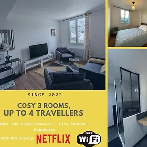 T2 Bis Cosy Proche Gare Apartment